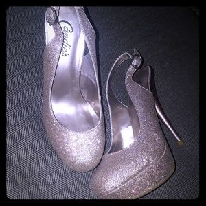 Multi-colored Slingback Pumps